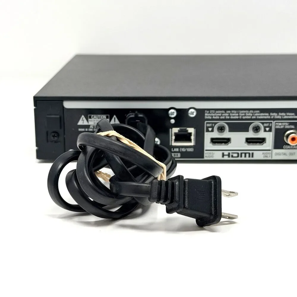 Sony UBP-X800M2 4K 2160p Blu Ray DVD Player Region A HDMI No Remote Tested Black